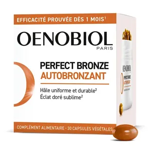 Oenobiol Perfect Bronze zelfbruiner, 30 capsules
