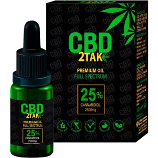 Cbd-2Tak 25% Óleo Premium Espectro Completo 2500Mg Canabidiol 10 ml