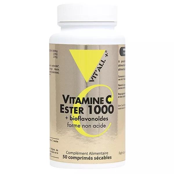 Vit'all+ Vitamine C Ester 1000 50 comprimés sécables