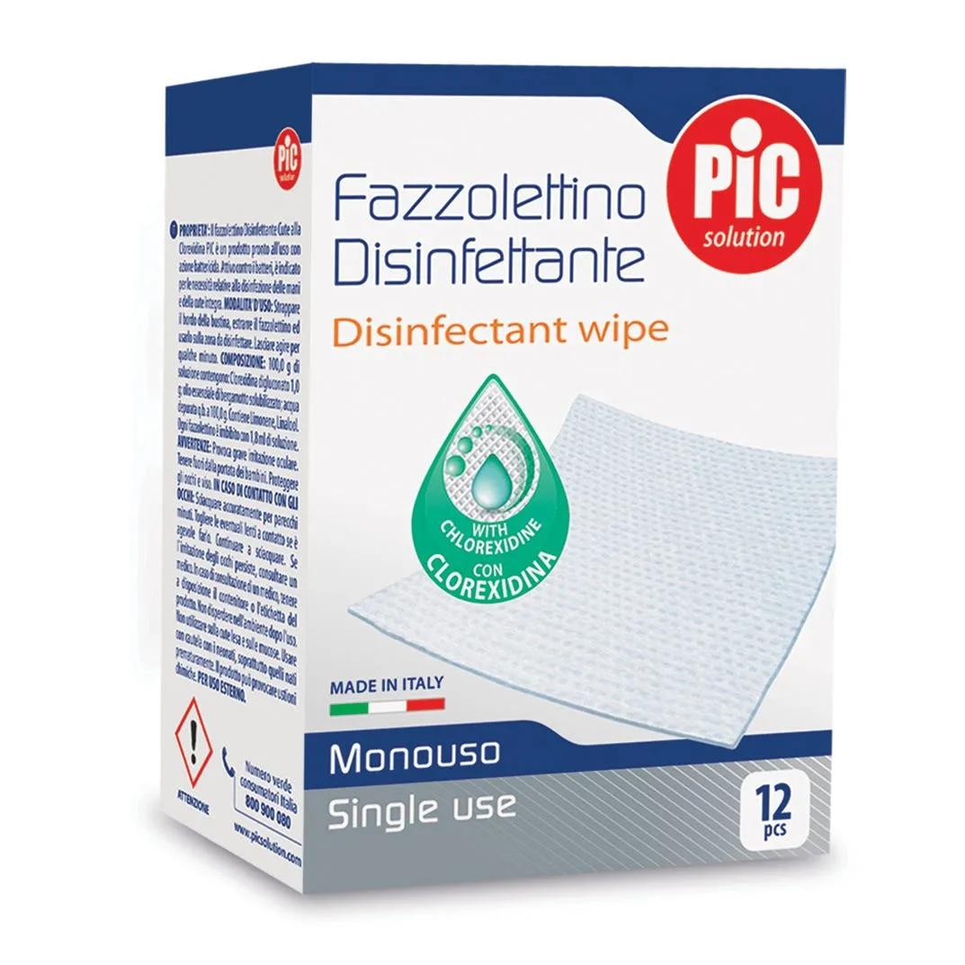 Pic Fazzolettini Disinfettanti 12 Pezzi