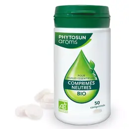 Phytosun Arôms Comprimés neutres Pour Huiles Essentielles Bio 50 comprimés