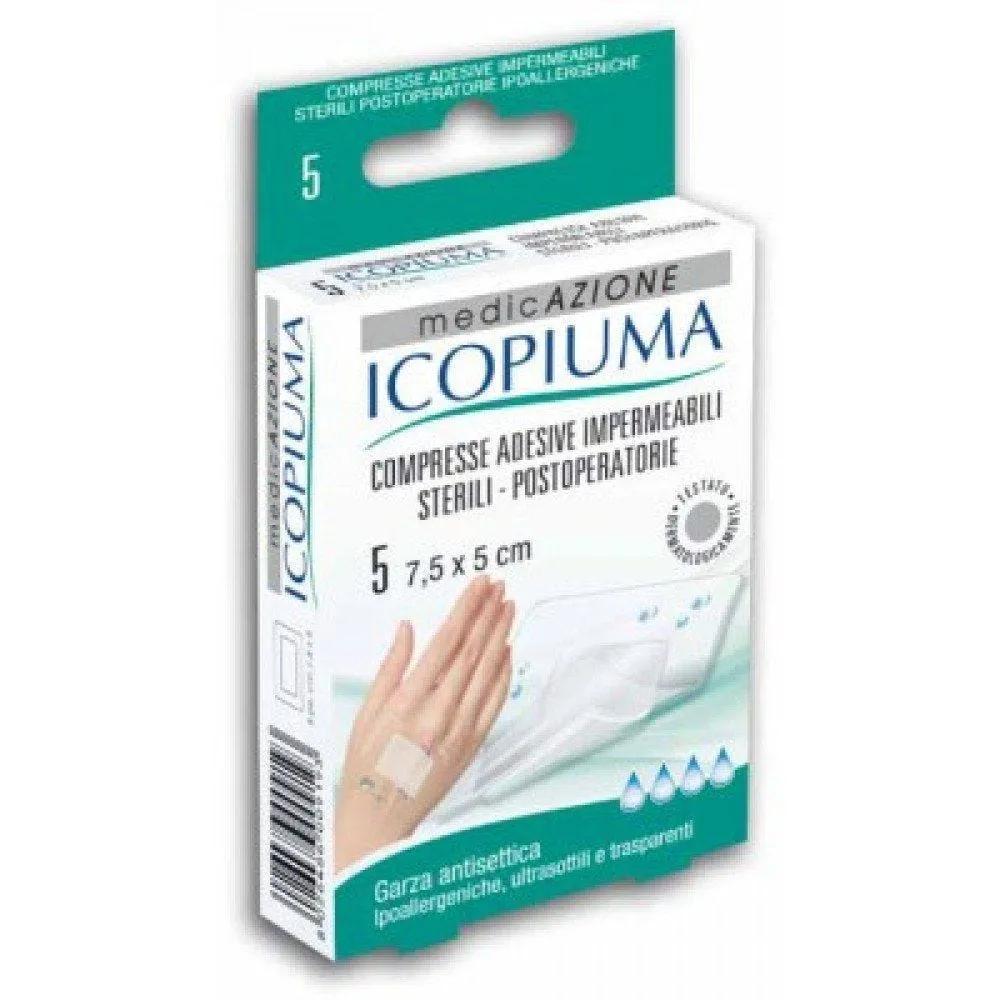 Icopiuma Compresse Adesive Postoperatorie 5x7,5 cm