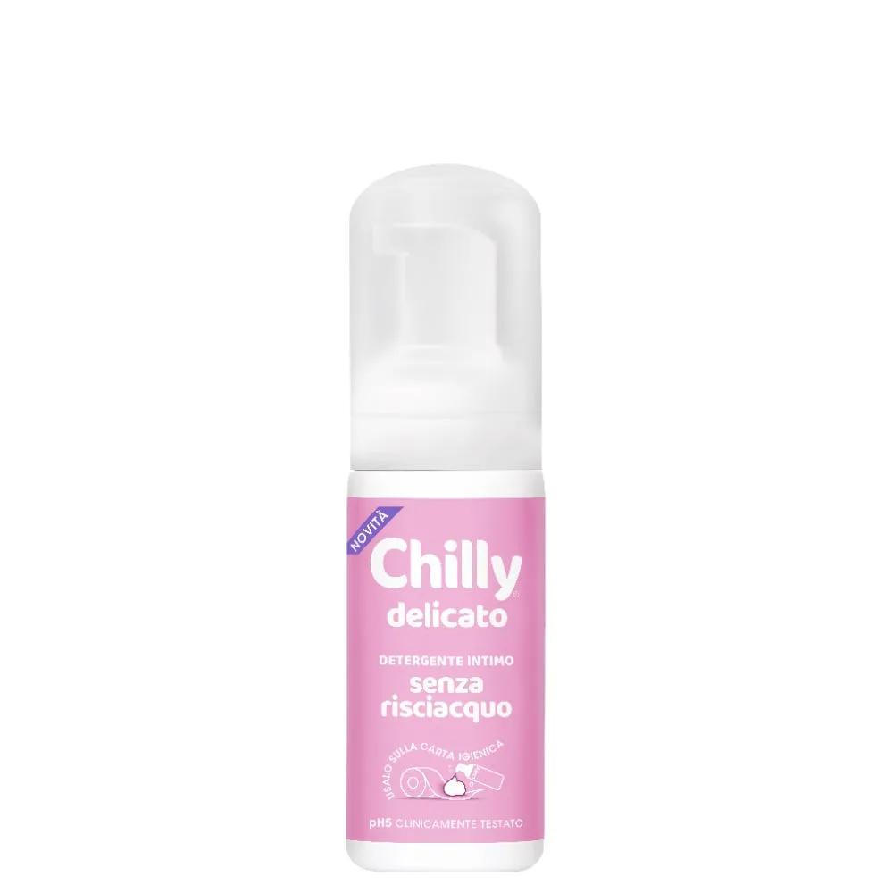 Chilly No Rinse Delicato Detergente Intimo in Mousse Senza Risciacquo 100 ml