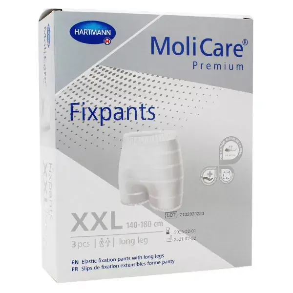 Hartmann Paul Molicare Premium Fixpants Soft Pants Adult Support Net XXL 3 units