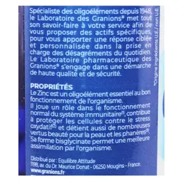 Granions Zinc Bisglycinate 15mg 60 gélules