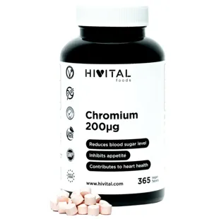 Hivital Chrome 200 mcg 365 Tablets