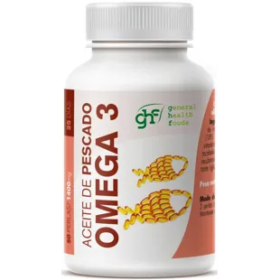 Óleo de peixe ómega 3 GHF 50 cápsulas gelatinosas