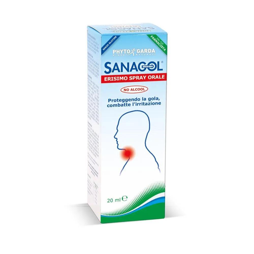 Sanagol Erisimo Spray Orale Gola Infiammata 20 ml