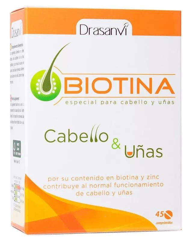 Drasanvi comprimés de biotine 400 mcg 45