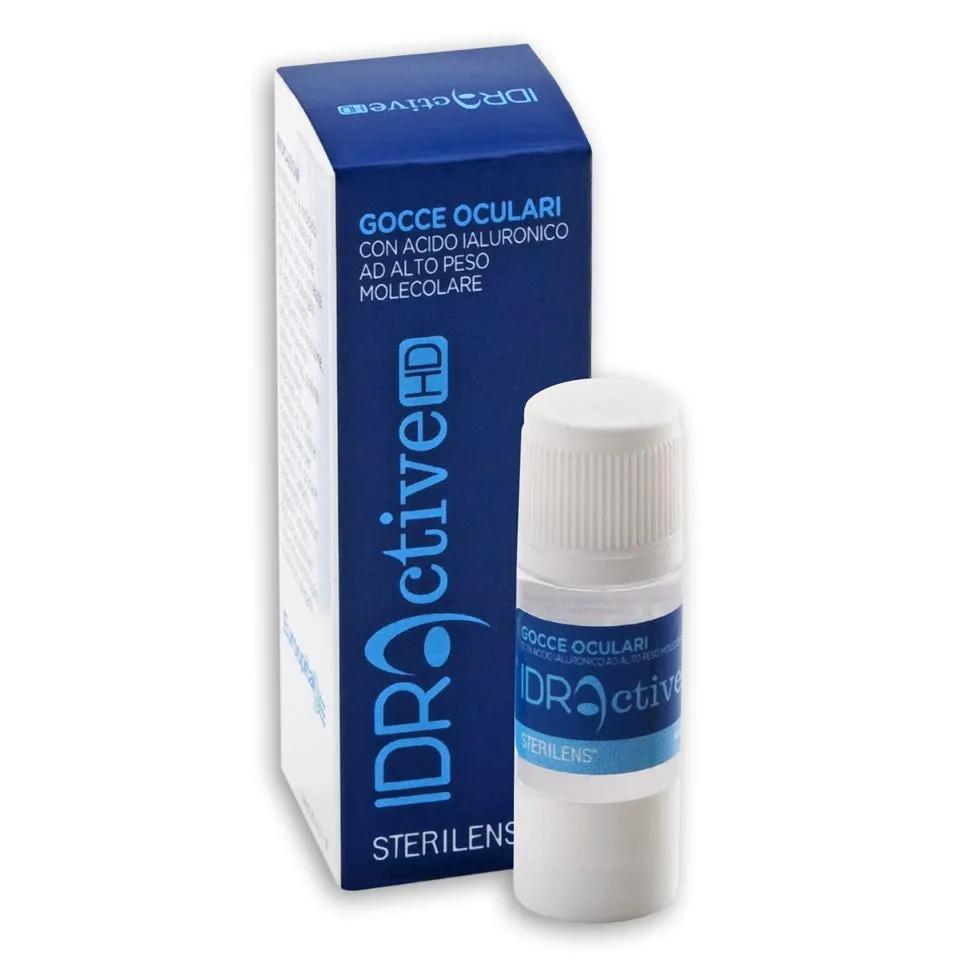 Sterilens Idroactive HD Gocce Oculari Acido Ialuronico Ad Alto Peso Molecolare 10 ml