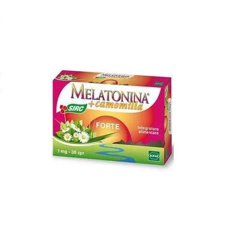 Melatonina Forte + Camomilla Integratore Sonno 30 Compresse