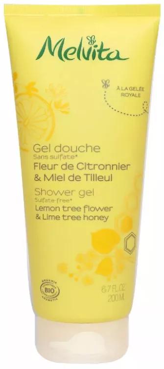 Melvita Gel Douche Fleur d'Oranger & Miel de Tilleul 200 ml