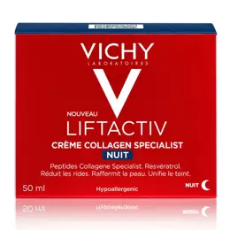 Vichy Liftactiv Collagène Specialist Crème Anti-Âge Nuit 50ml