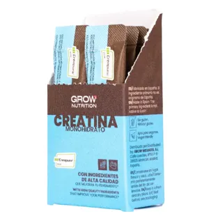 Grow Nutrition Creatine Monohydrate Creapure 10 Envelopes