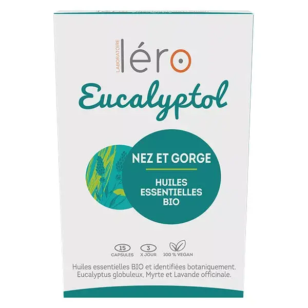 Léro Eucalyptol 15 capsules