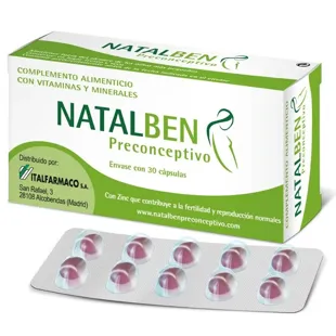Natalben Preconceptive 30 Capsules