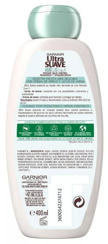 Garnier Délicatesse Shampoing Ultra Doux Enfant 2 en 1 à l'Avoine 400 ml