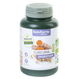 Nat & Form Bio Curcuma Integratore Alimentare 200 capsule vegetali