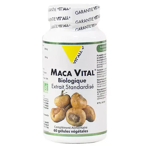 Vit'all+ Maca Vital Bio 60 gélules végétales