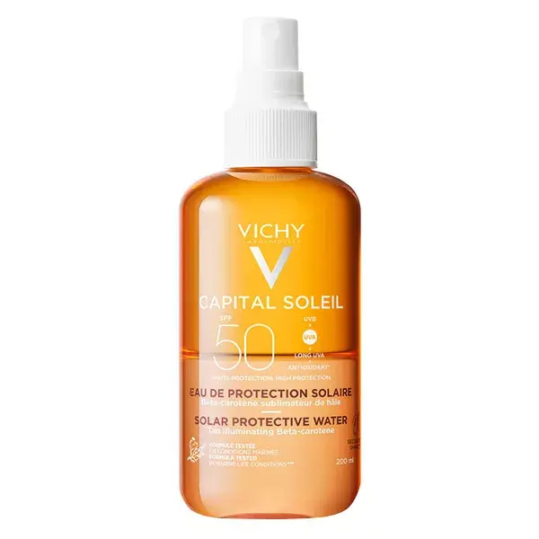 Vichy Capital Soleil Sun Protection Water Sublimated Tan SPF50 200ml