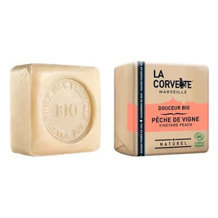 La Corvette Savon Solide Pêche de Vigne Bio 100 gr