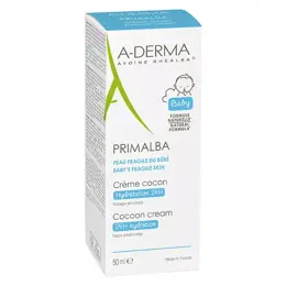 A-Derma Primalba Bébé Crème Cocon Hydratation 24h 50ml