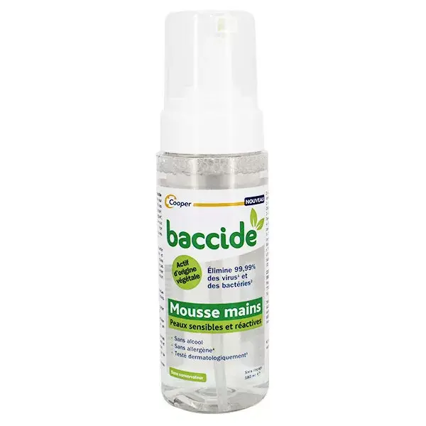 Baccide Mousse Vegetal 180 ml