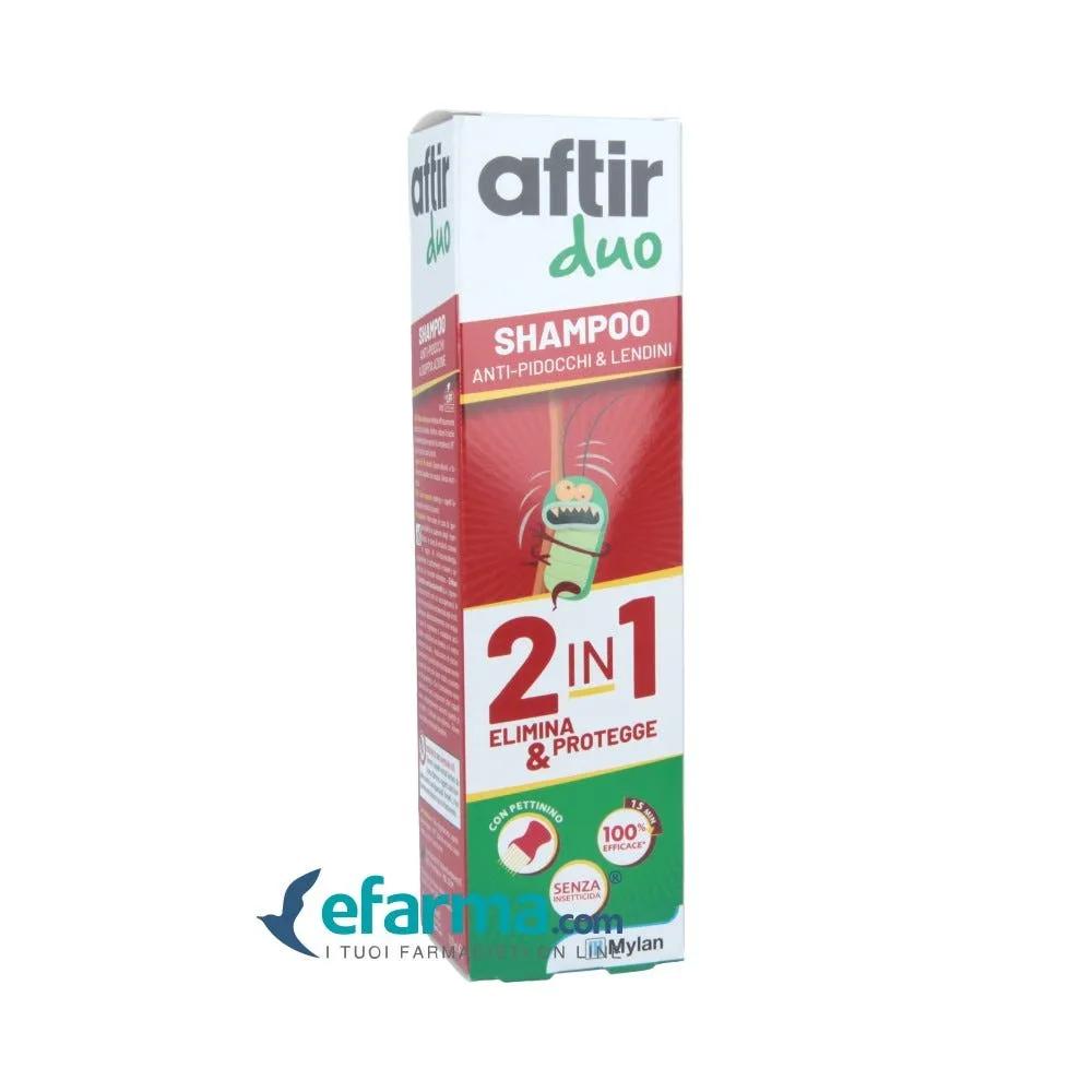 Aftir Duo Shampoo Antipidocchi A Doppia Azione 100 ml