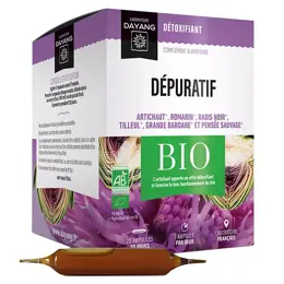 Dayang Dépuratif Bio 20 ampoules