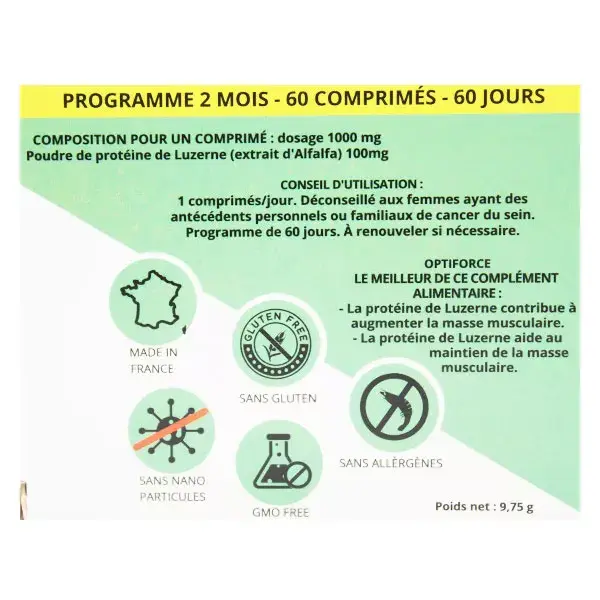 Herbier de Gascogne Optiforce 60 comprimés