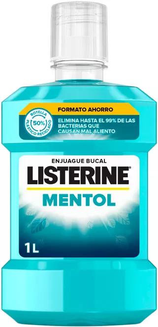 Listerine Mentol Enxague Bucal 1 Litro