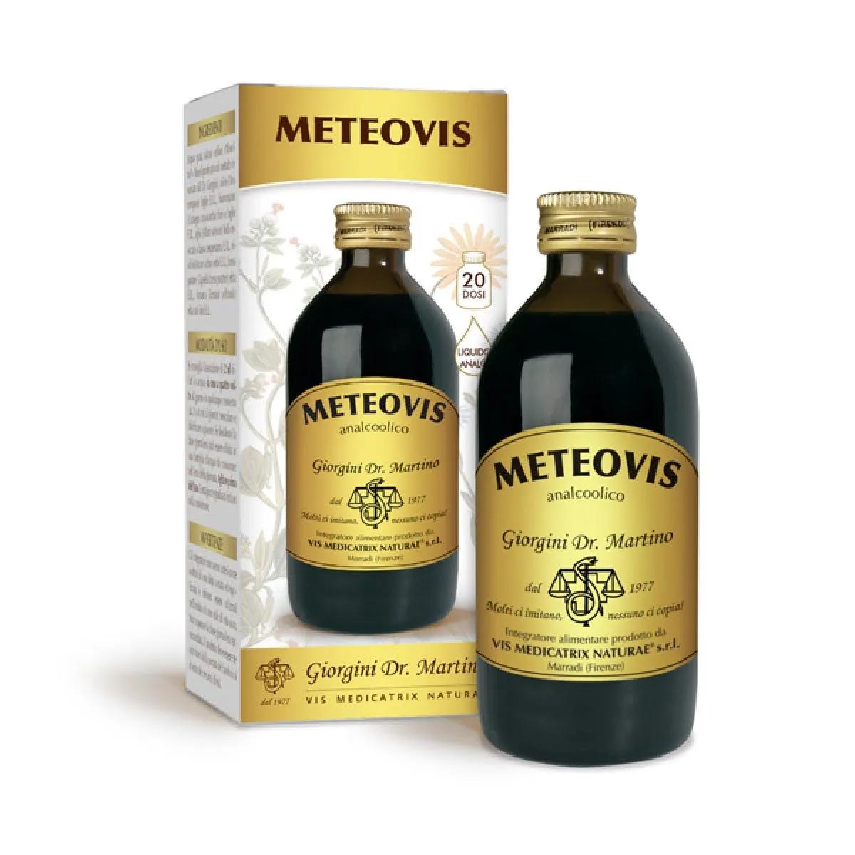 Dr. Giorgini Meteovis Liquido Analcoolico Integratore Digestivo 200 ml