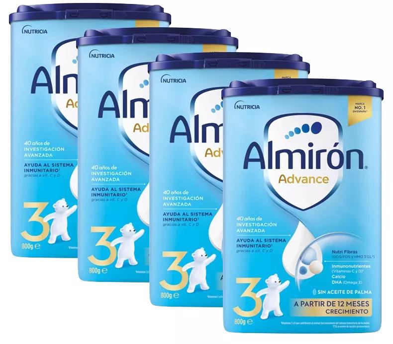 Almirón Advance 3 Lait de Croissance 4x800 gr