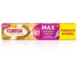 Corega Max Fixation + Crème Fixante Confort pour Prothèses 70 g