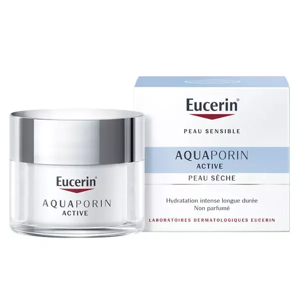 Eucerin Aquaporin Active Crème Hydratante Peaux Sèches 50ml