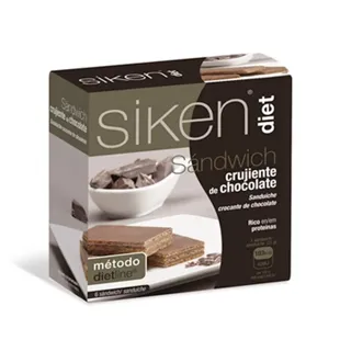 Siken Crunchy Chocolate Sandwich 6 Einheiten