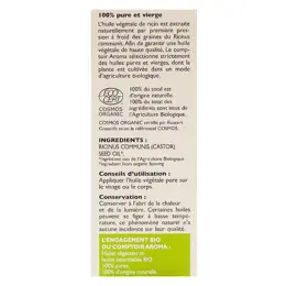 Le Comptoir Aroma Huile Végétale Ricin Bio 50ml