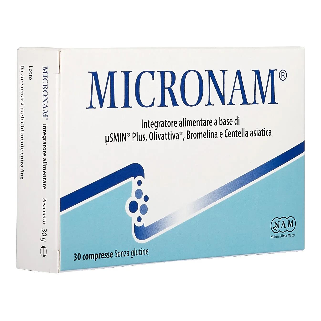 Micronam Integratore 30 Compresse