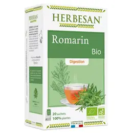 Herbesan Infusion Romarin Bio 20 sachets