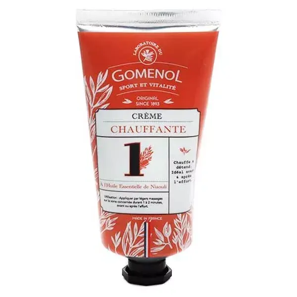 Gomenol Cosmétiques Crème Chauffante Muscles N°1 75ml