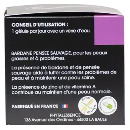 Phytalessence Bardane Pensée Sauvage 60 gélules