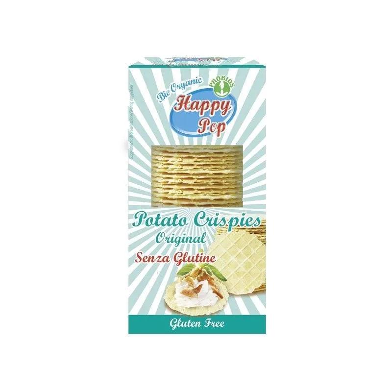 Happy Pop Potato Crispies Original Patatine Senza Glutine 60 g