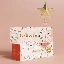 I LOVE Festive Fun Coffret 3 Bombes de Bain