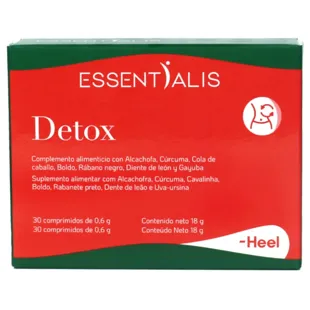 Essentialis Détox 30 Comprimés