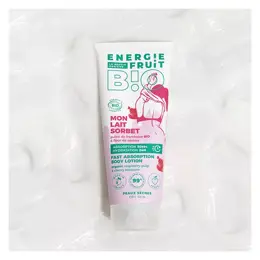 Energie Fruit Corps Mon Lait Sorbet Fleur de Cerisier & Pulpe de Framboise Bio 200ml