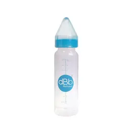 dBb Remond Biberon Régul'Air Bleu Translucide 270ml