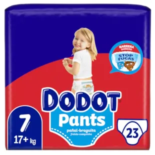Dodot Pants Diapers Panty T7 (+17 Kg) 23 units
