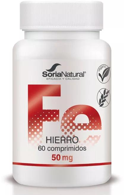 Soria Natural Fer à libération prolongée 60 comprimés