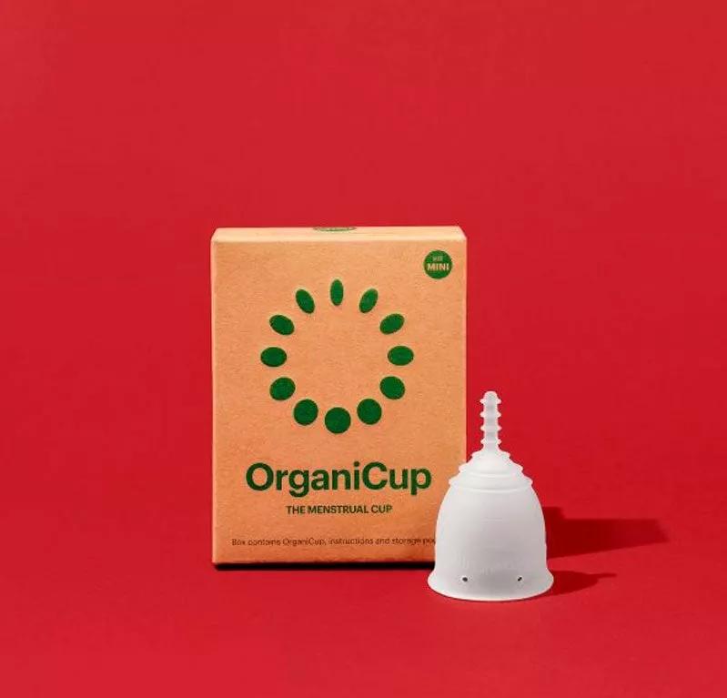 Organicup menstruatiecup mini maat