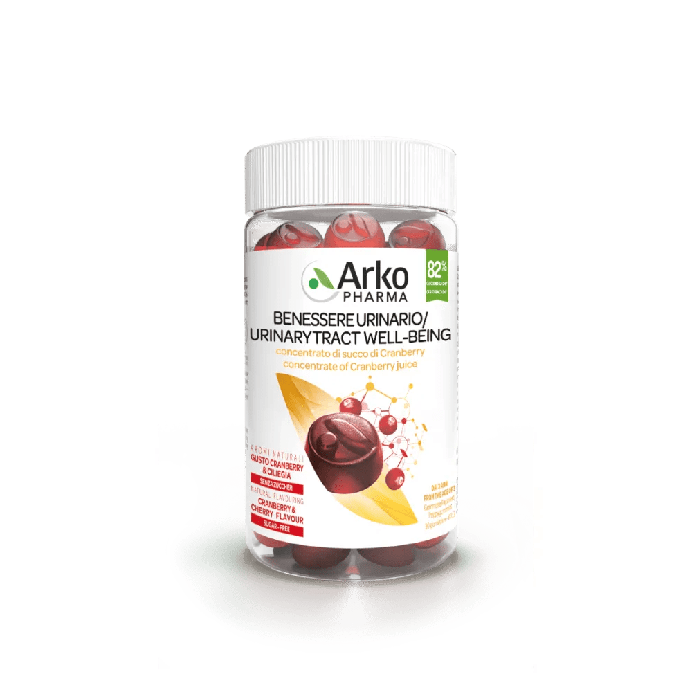 Arkogummies Cranberry Integratore per il Benessere delle Vie Urinarie 60 Caramelle Gommose